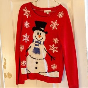 Carolyn Taylor Snowman Christmas Sweater